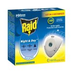Anti - insecte volants recharge action rapide sans parfum raid les 2 recharges