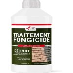 Anti - mousse ultra concentr� : fongicide anti d�p�t vert toiture mur fa�ade terrasse �limine algues ...