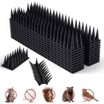 Anti - pigeons plastique pics anti - oiseaux pour fentres balcon jardin noir accessoires de robot de ...