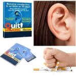 Aide  arrter de fumer - uk - aimant auriculaire - 2pcs - magntique - zerosmoke