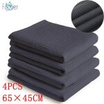 Antibactérien torchons de cuisine 65 x 45 cm (4 pcs) torchon gaufré très absorbant pour le nettoyage ... Antibactérien torchons de cuisine 65 x 45 cm (4 pcs) torchon gaufré très absorbant pour le nettoyage ...