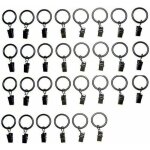 Antirouille anneaux de rideaux avec pinces metal rideau clips crochet anneaux pour rideaux avec pince ...