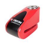 Antivol bloque disque alarme sra motoblouz rouge