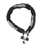 Antivol chaine 120cm avec mini u diam 16 motoblouz noir