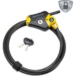 Antivol - master lock - python 8433eurd - longueur ajustable de 30 cm à 1, 8 m - acier torsadé - noir ... Antivol - master lock - python 8433eurd - longueur ajustable de 30 cm à 1, 8 m - acier torsadé - noir ...