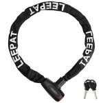 Antivol vlo serrure  5 chiffres chane 120 cm 2 cls acier tremp