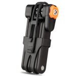 Antivol de vlo - serrure pliante 85cm - acier alli - 4 chiffres - rsistance au cisaillement