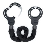 Antivol - otbact - antivol chaine - acier alliage - 90cm - noir