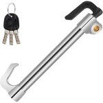 Antivol volant voiture - universel serrure de volantcanne antivol voiturebloque volant auto avec 3 clspour ...