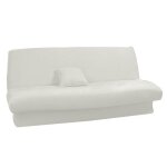 Antonouse housse de clic clac extensible 120 to 140cm - 180 to 200cmbeige