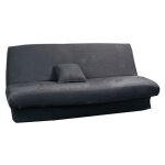 Antonouse housse de clic clac extensible 120 to 140cm - 180 to 200cmgrey