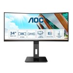 Aoc cran incurv cu34p2a 86cm (34pouces) (hdmi displayport hub usb 3440x1440px 100hz freesync) ...