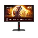 Écran pc - aoc - g4 q25g4sr - 24. 5 pouces - 2560 x 1440 - led noir - rouge Écran pc - aoc - g4 q25g4sr - 24. 5 pouces - 2560 x 1440 - led noir - rouge