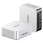 Aoostar maco mini pc - processeur amd ryzen 7 h255 8c?urs (49ghz max. ) - 2 ports usb 4. 0 + hdmi + dp ...