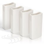 Aopunly 4x humidificateurs cramique pour radiateurs ? grande capacit 400 ml suspension robuste ? rgulation ...