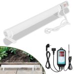Aopunly chauffage pour serre 120 w avec rgulateur de temprature numrique 3000 w ip44 chauffage  tige ...