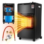 Aopunly poele � gaz infrarouge 4200w avec adaptateur europe chauffage gaz int�rieur 60m3 chauffage dappoint ...