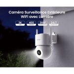Aosu 3k 5mp camera surveillance wifi extérieure filaire 360°ptz caméra ip exterieur wifi 2. 4ghz 400lm ... Aosu 3k 5mp camera surveillance wifi extérieure filaire 360°ptz caméra ip exterieur wifi 2. 4ghz 400lm ...