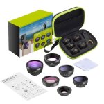 Apexel 6 - en - 1 set objectif pour tlphone portable