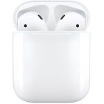 Aplee airpods 2 (mv7n2zm) + boitier de charge - blanc - reconditionn - excellent tat