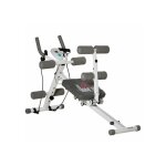 Appareil pour abdominaux 2 en 1 avec banc pour abdominaux rglable en hauteur avec affichage lcd - blanc ...
