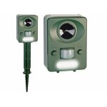 Appareil anti - nuisible solaire avec ultrasons et flash ts - 820