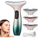 Appareil anti rides visage 4 in 1 appareil de beaut 3 modes vibration haute frquence avec lifting ems ...