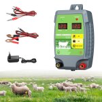 Appareil de clture lectrique 10km electrificateur secteur pour levage danimaux cheval vache moutons ...