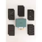 Appareil � croque - monsieur - create - pack stone studio double - plaques interchangeables