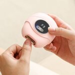 Appareil �lectrique de p�dicure et coupe - ongles en un avec �cran num�rique lcd et trois vitesses.