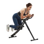 Vevor appareil dentra�nement abdominal pliable � double piste acier r�glable 4 niveaux capacit� 200 kg ...