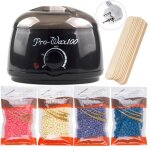 Appareil epilation chauffe - cire 500ml kit professionnel wax warmer epiler pour corps - keeper