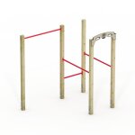 Appareil de fitness dext�rieur - fit base 510 - wickey - station de musculation