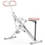 Appareil de fitness merach type quitation rsistance rglable cran lcd charge 160kg pliable pour abdos ...