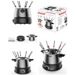 Appareil  fondue - inox - 1500w - 14l - 8 personnes - thermostat rglable
