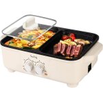 Appareil a fondue chino hot pot et barbecue electrique 220v hotpot Électrique barbecue coréen de table ... Appareil a fondue chino hot pot et barbecue electrique 220v hotpot Électrique barbecue coréen de table ...