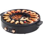 Appareil À fondue chinoise avec gril 2 - en - 1 hot pot Électrique 1800 w fondue Électrique avec double ... Appareil À fondue chinoise avec gril 2 - en - 1 hot pot Électrique 1800 w fondue Électrique avec double ...