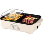 Appareil a fondue chinoise hot pot et barbecue electrique 220v hotpot lectrique barbecue coren de table ...
