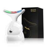 Appareil de massage facial 3 en 1 luminothérapie 3 couleurs pour le lifting du visage et du cou soins ... Appareil de massage facial 3 en 1 luminothérapie 3 couleurs pour le lifting du visage et du cou soins ...