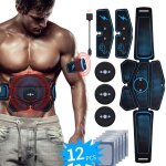 Appareil de massage stimulateur musculaire impulsion basse frquence ems 200 mah 6 modes 10 niveaux dintensit ...