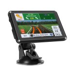Gps de navigation 5 pouces pour voitures et camions carte tf 32 go navigation satellite europe multilingue ...