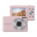 Appareil photo 1080p fhd - compact 44 mp avec zoom numrique 16x et cran lcd 24 idal pour enfants et ...