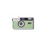 Appareil photo argentique compact agfaphoto 35mm réutilisable vert Appareil photo argentique compact agfaphoto 35mm réutilisable vert