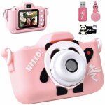 Appareil photo pour enfants double cam�ra version rechargeable de 20 pouces avec carte sd de 32 go cadeau ...