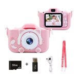 Appareil photo enfant - qjrrx - modèle rose - 32go - 1080p - 2 pouces Appareil photo enfant - qjrrx - modèle rose - 32go - 1080p - 2 pouces
