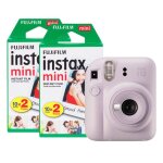 Appareil photo instantané - fujifilm - mini 12 - violet lilas - pack de 40 pellicules - auto Appareil photo instantané - fujifilm - mini 12 - violet lilas - pack de 40 pellicules - auto