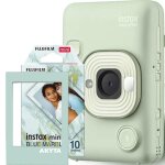 Appareil photo instantané hybride fujifilm instax mini liplay vert avec papier 1x10 et cadre magnétique ... Appareil photo instantané hybride fujifilm instax mini liplay vert avec papier 1x10 et cadre magnétique ...