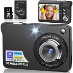 Appareil photo num�rique 56mp 4k compact cam�ra zoom num�rique 20x digital camera avec carte de 32 go ...