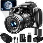 Appareil photo num�rique 64mp 4k cam�ra vid�o youtube vlogging cam�ra pour la photographie avec 40x zoom ...