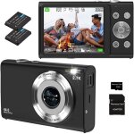Appareil photo numérique compact - noir - zoom optique 16x - fonction pause et vidéo hd 1080p Appareil photo numérique compact - noir - zoom optique 16x - fonction pause et vidéo hd 1080p
